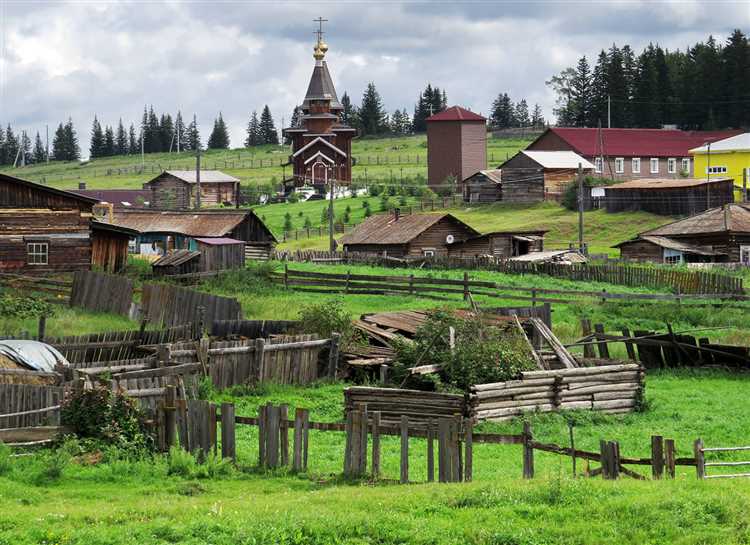 История деревни в Сибири